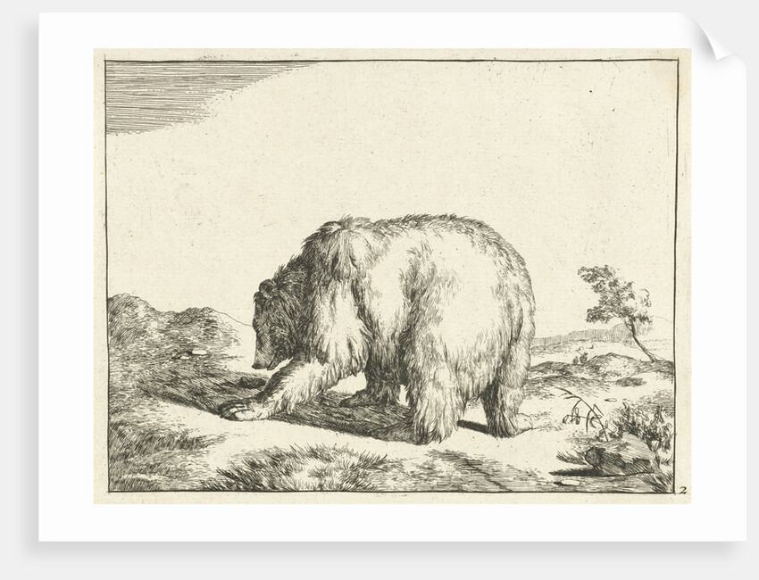 Standing Bear, seen from behind by Marcus Gerards I