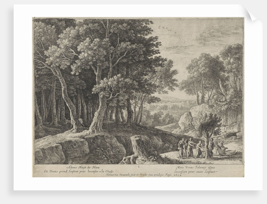 Birth of Adonis by Herman van Swanevelt