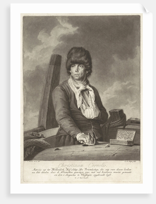 Portrait of Christiaan Cornelis by William Alexander Keel