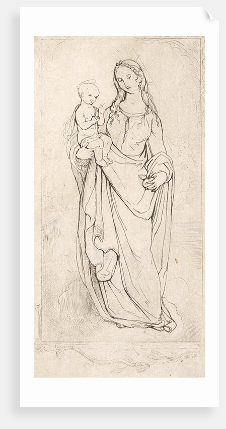 Virgin Mary and the Christ Child by Theodoor Schaepkens