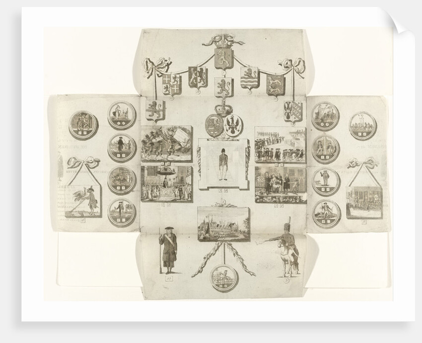 Name Card of Mattheus Ignatius van Bree by Boardgame about the Patriots