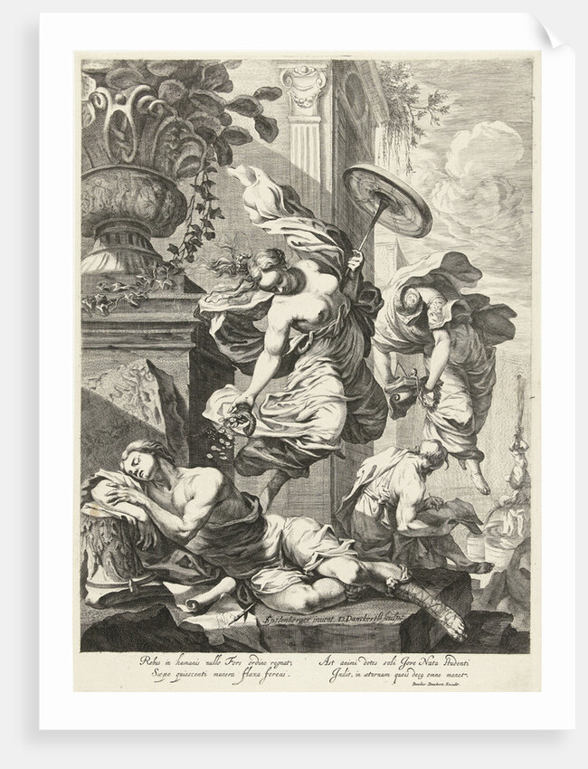 Allegory of Fortuna and Science by Dancker Danckerts