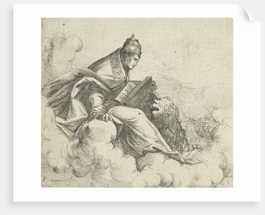 A saint with a tiara by Francesco Vanni II