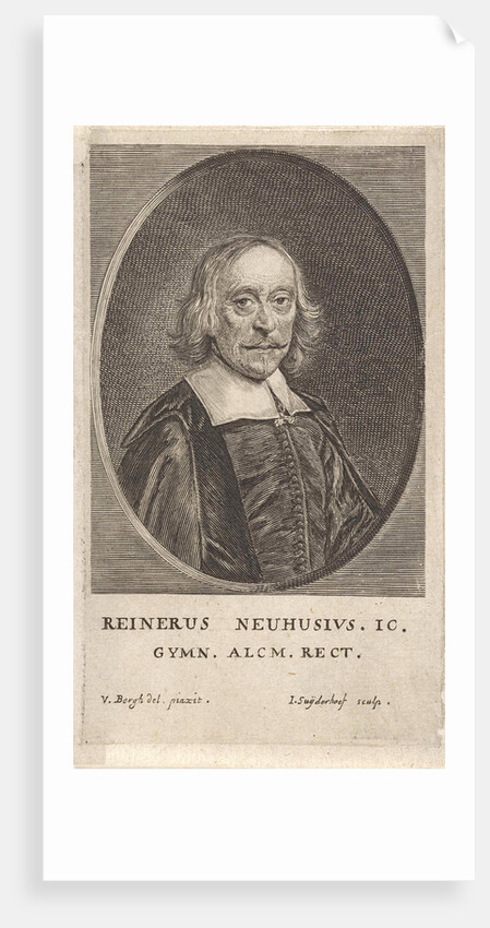 Portrait of Reinier Neuhusius by Jonas Suyderhoef