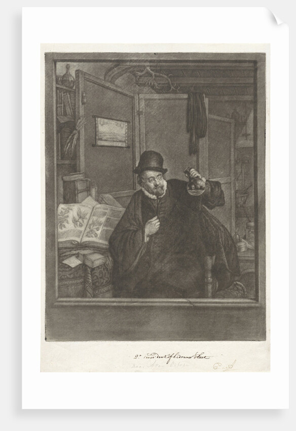 Urine examiner, doctor by Adriaen van Ostade