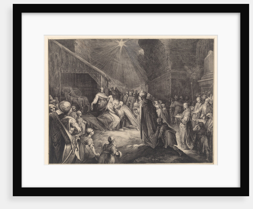 Adoration of the Kings by Jan Harmensz. Muller