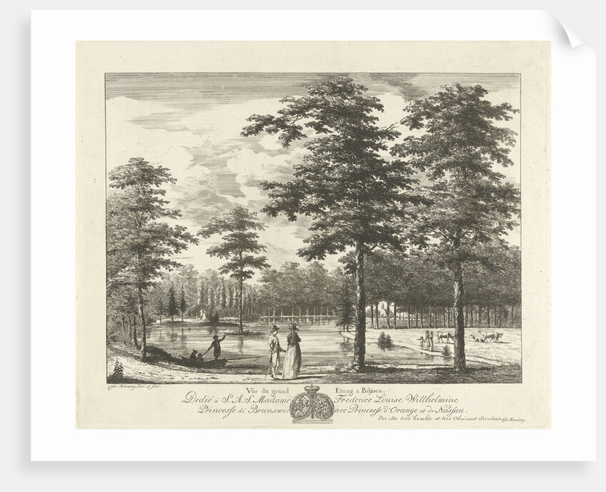 View of the pond at Trillion by Christian Henning