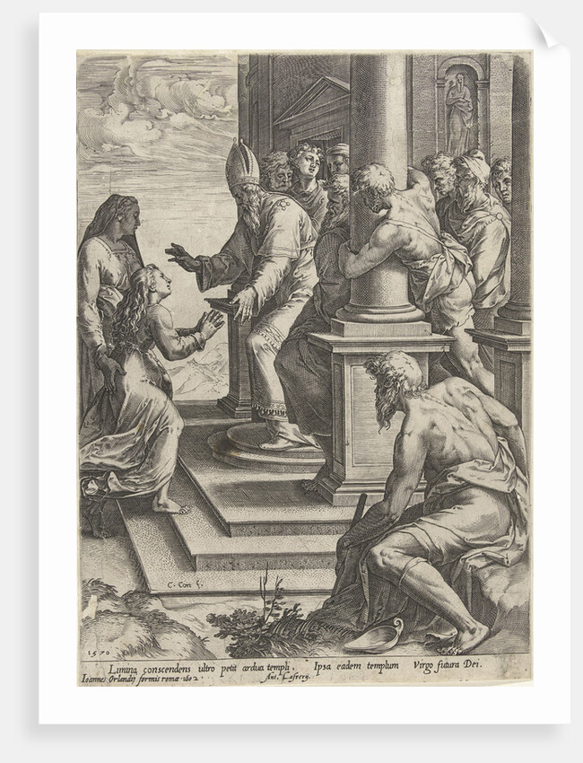 Presentation of Mary by Giovanni Orlandi