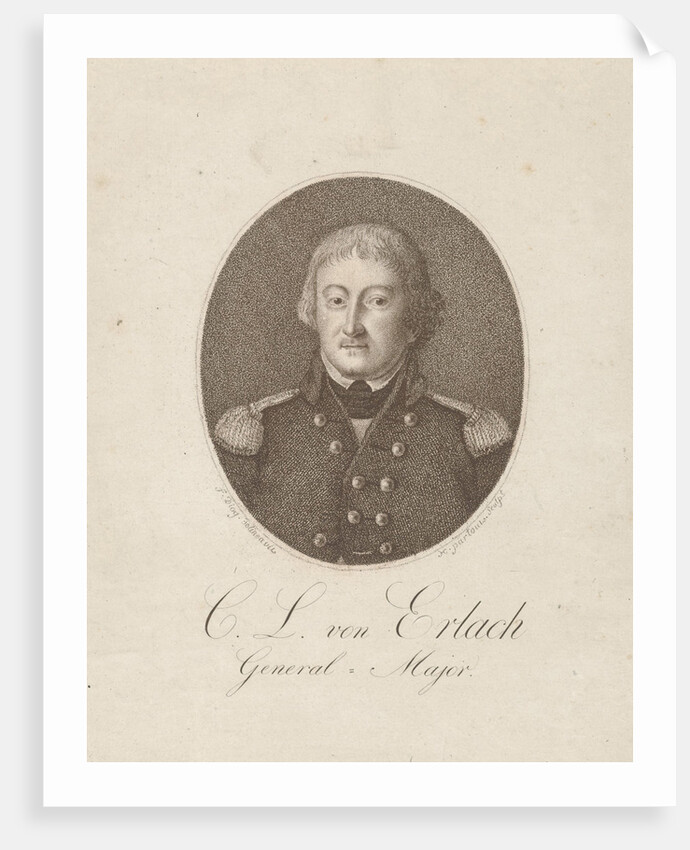 Portrait of Karl Ludwig von Erlach by H. Partout