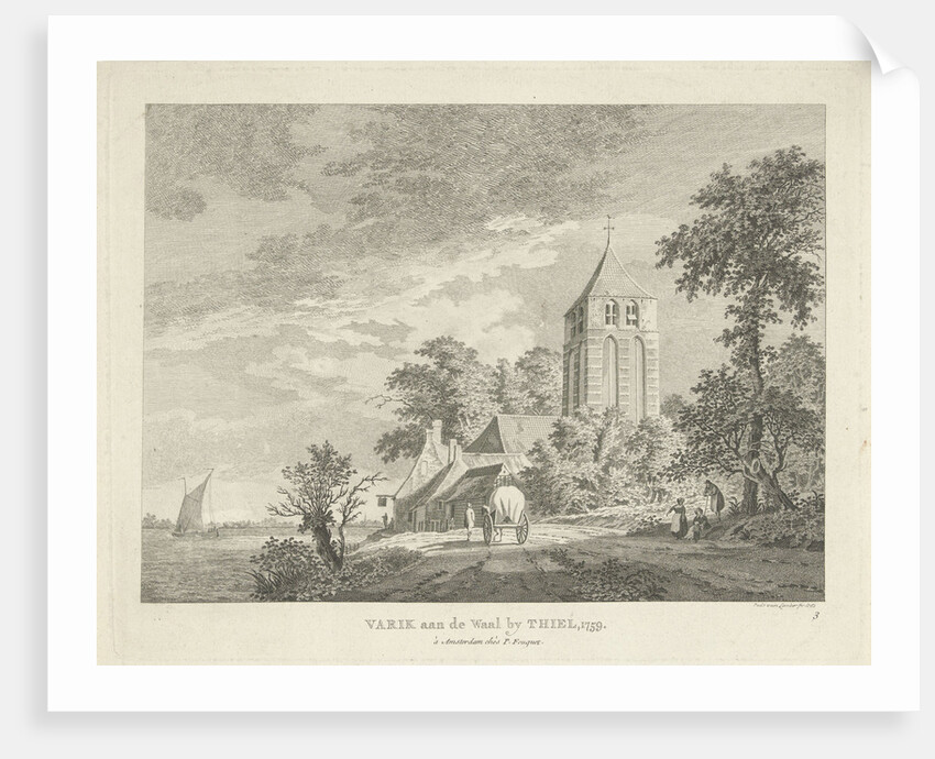 Varik, The Netherlands 1759 by Pierre Fouquet