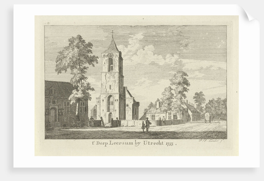 Leersum, The Netherlands 1755 by Paulus van Liender