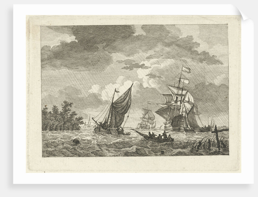 Seascape by Gerrit Groenewegen