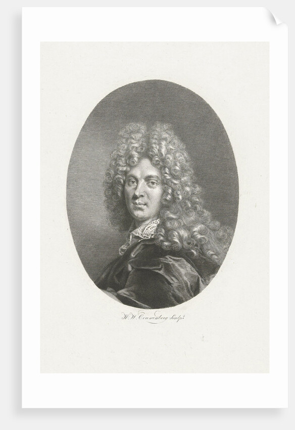 Portrait of Pierre-Vincent Bertin by Henricus Wilhelmus Couwenberg