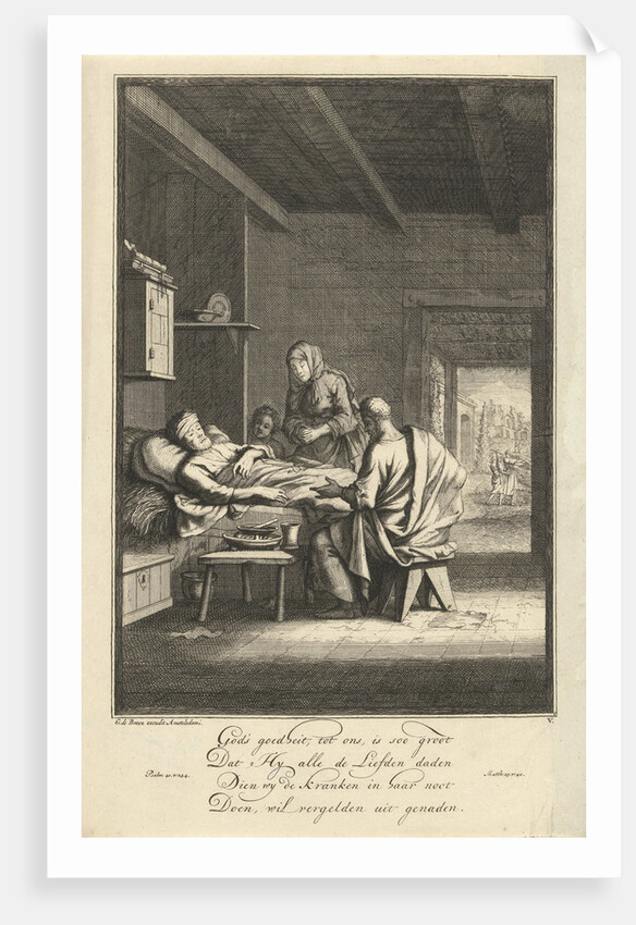 Caring for the sick by Gerrit de Broen Sr