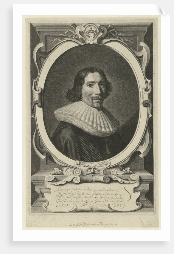 Portrait of Henry Meurs by J. Hermans