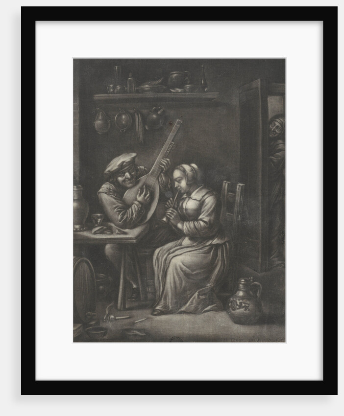 Couple making music by Jan van Somer