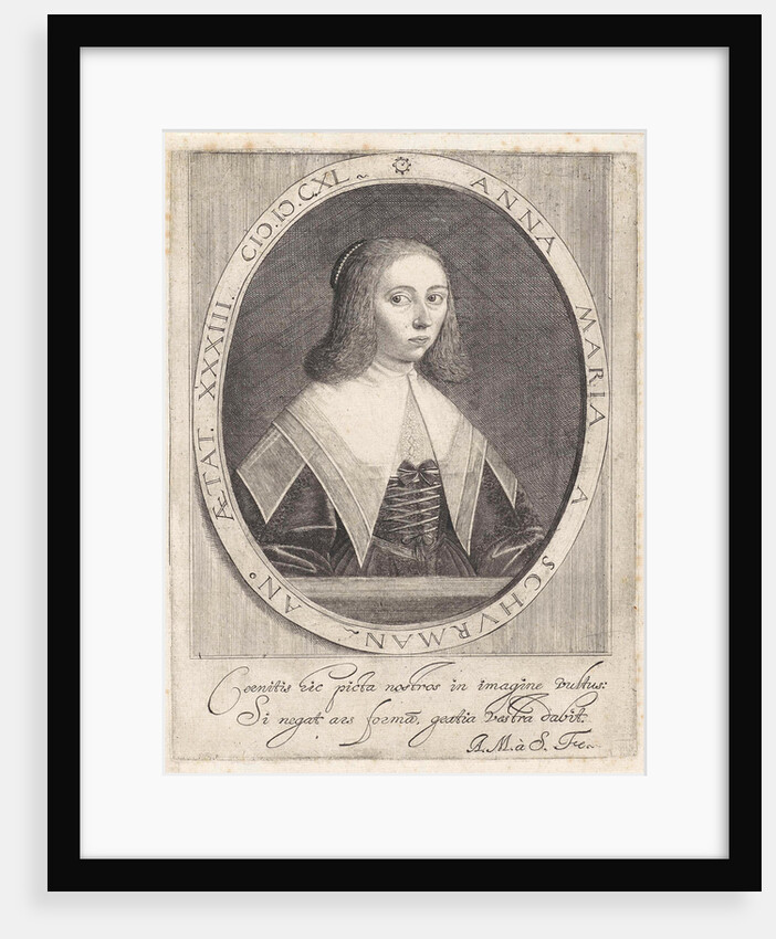 Self Portrait by Anna Maria van Schurman