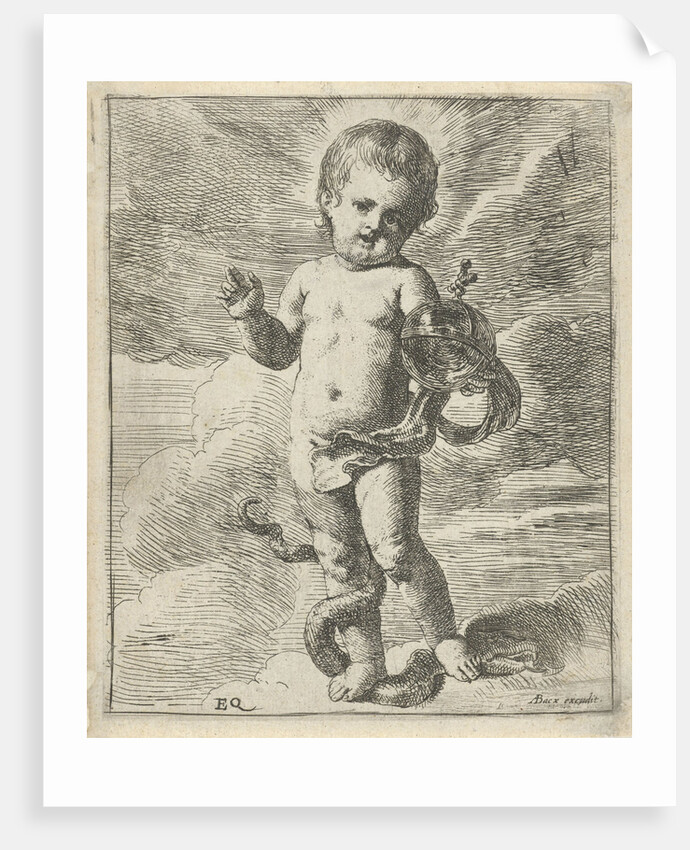 Blessing Christ Child by A. Bacx