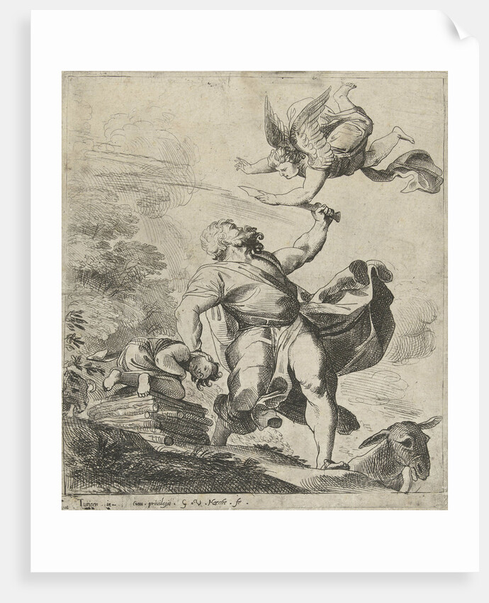 Sacrifice of Isaac by Willem van Haecht II