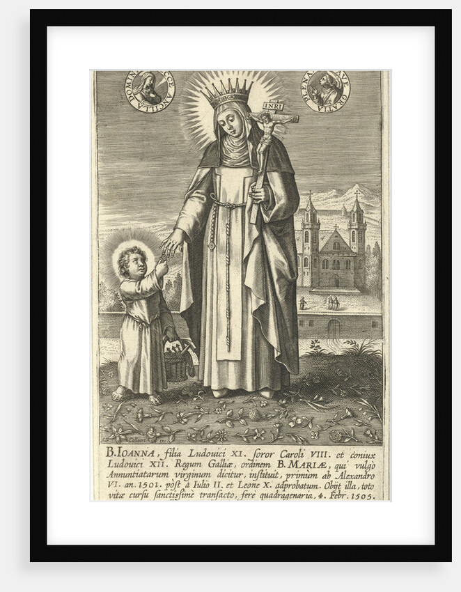 Saint Joan of France by Adriaen Collaert