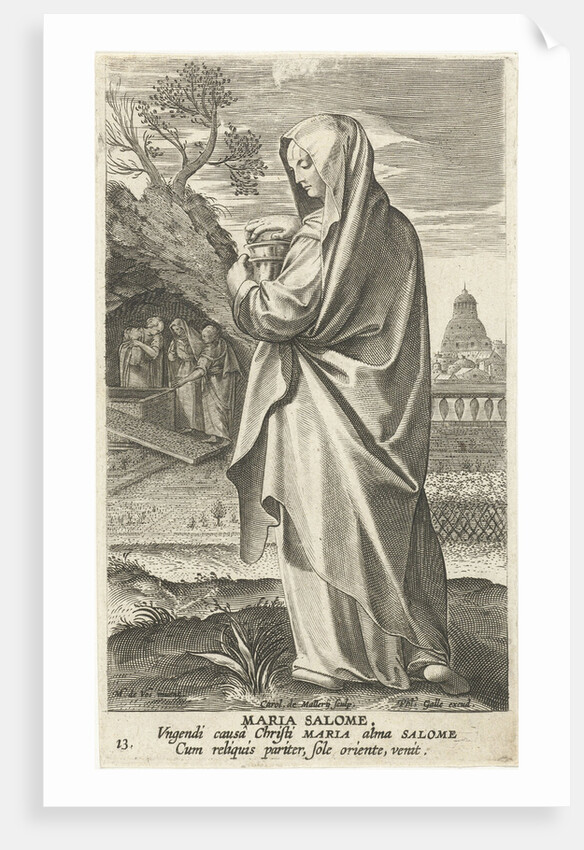 Maria Salomé by Cornelis Kiliaan