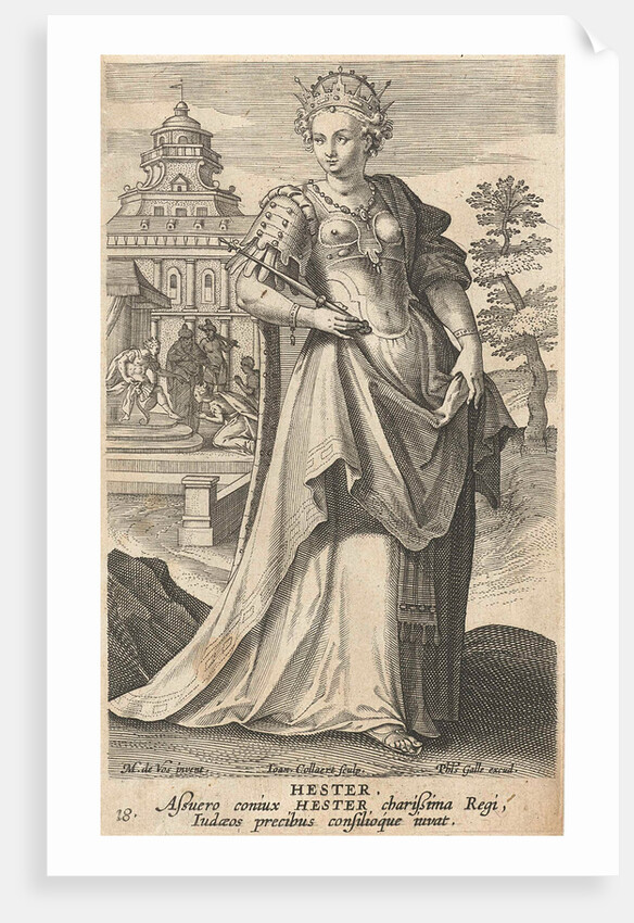 Ester by Cornelis Kiliaan