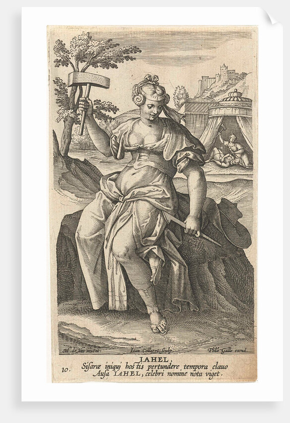 Jael by Cornelis Kiliaan