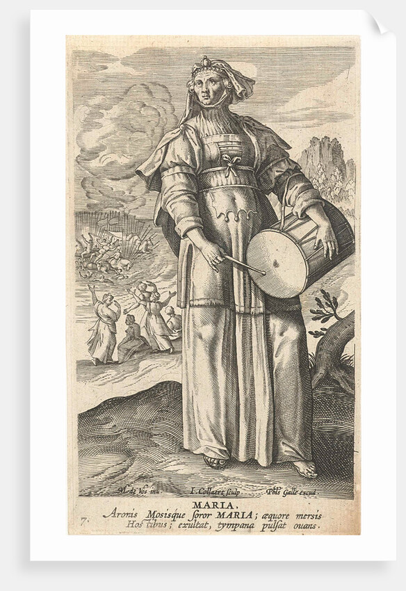 Miriam by Cornelis Kiliaan