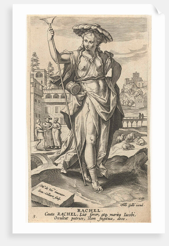 Rachel by Cornelis Kiliaan