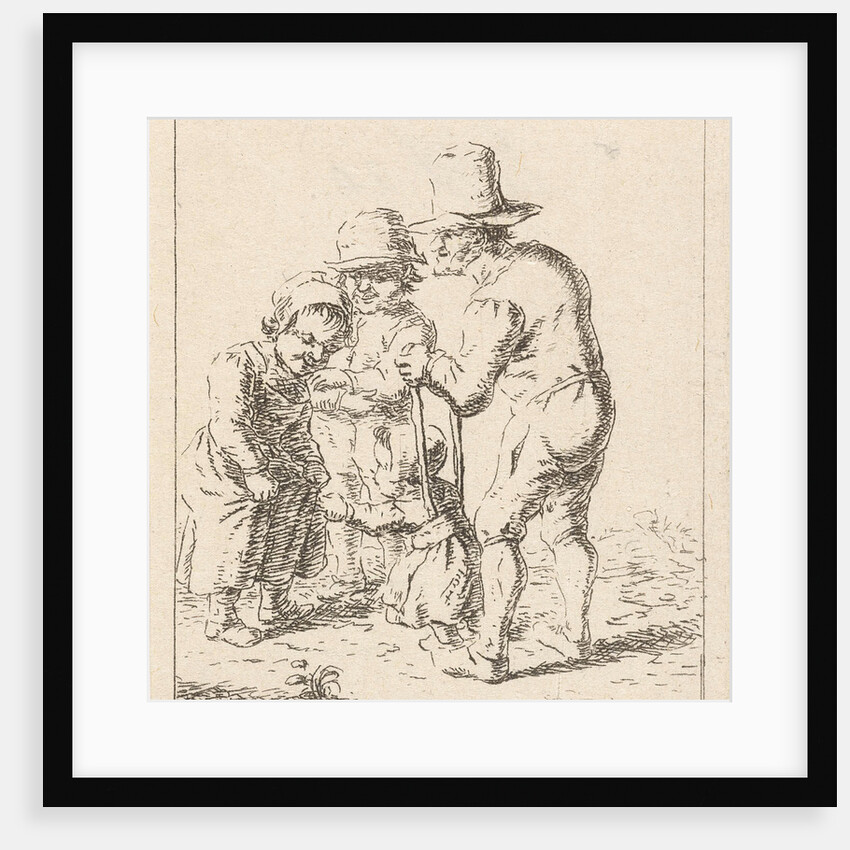 Family child learns to walk by Christina Chalon