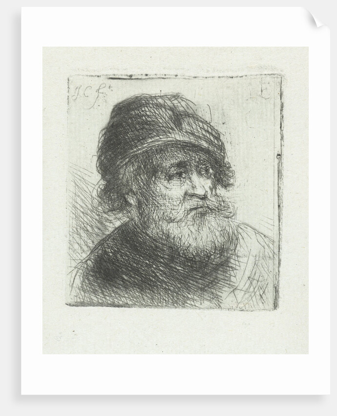 Old man by Jan Chalon