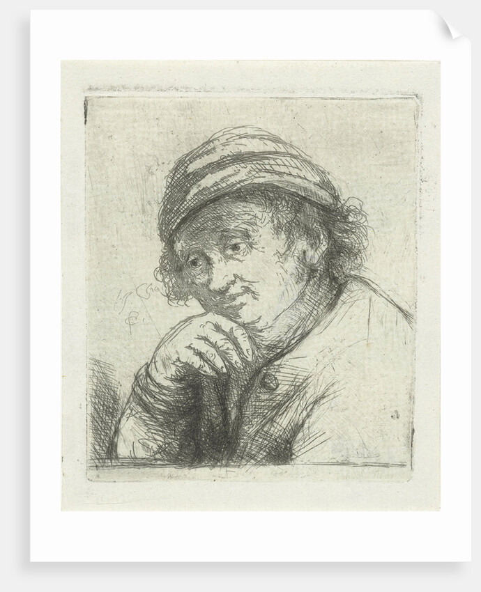 Man with hat by Jan Chalon