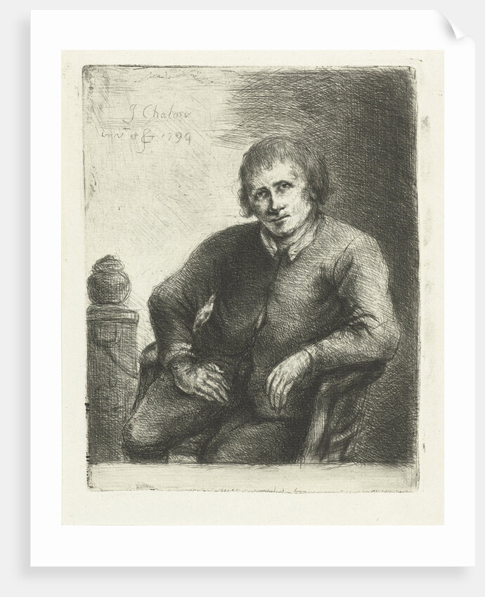 Seated Man by Jan Chalon