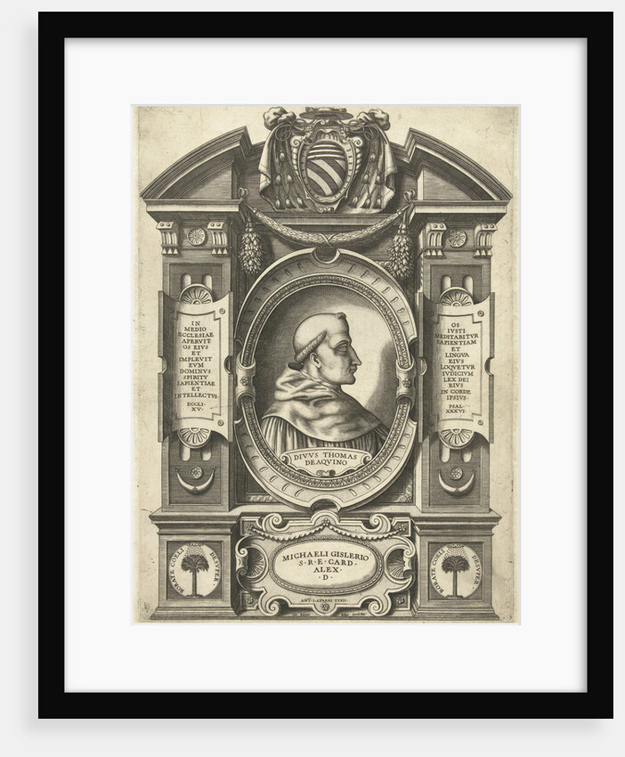 Thomas Aquinas by Antonio Michele Ghislieri