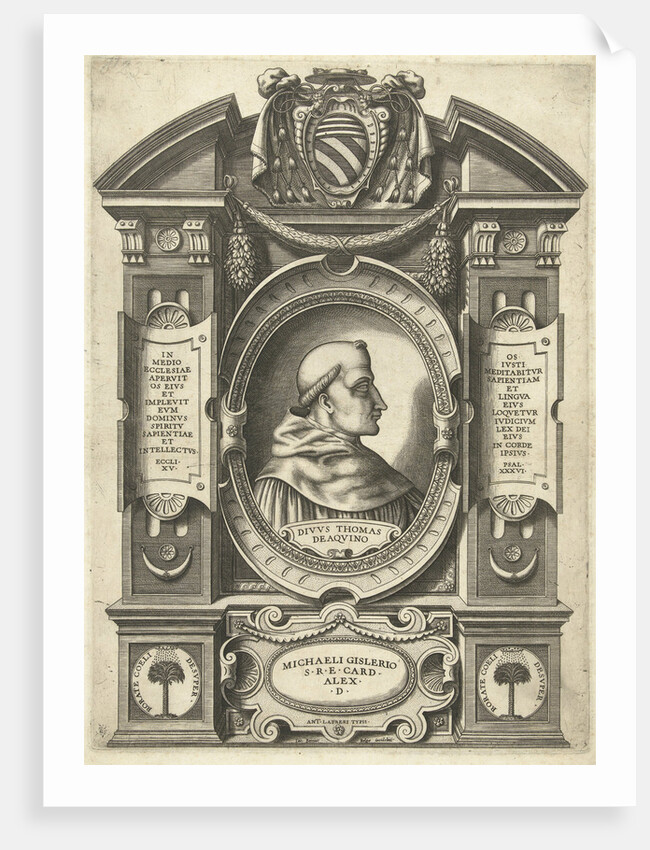 Thomas Aquinas by Antonio Michele Ghislieri