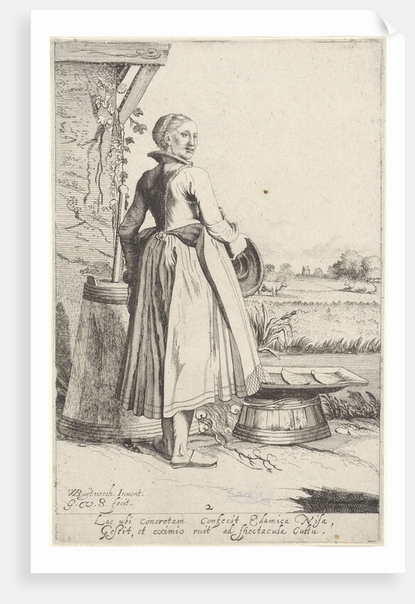 Girl from Edam, on the back by The Netherlands