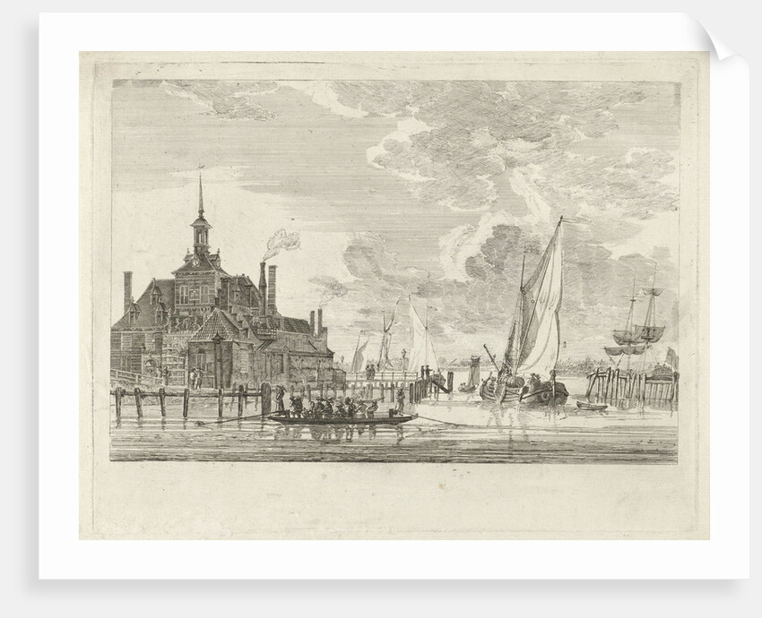 Oude Hoofdpoort Rotterdam by Gerrit Groenewegen
