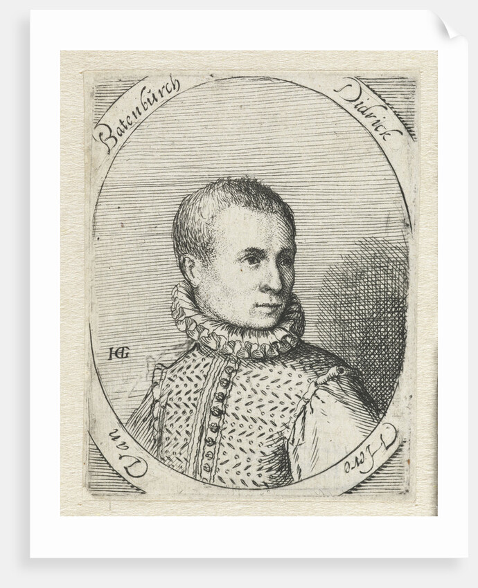 Portrait of Diederik van Bronckhorst Batenburg by Anonymous