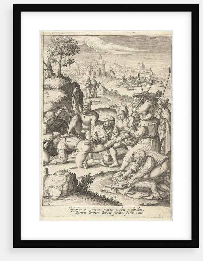 Joseph is thrown into the pit by Lucas van Leyden