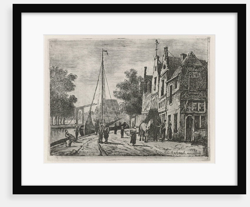 Street view by Eberhard Cornelis Rahms