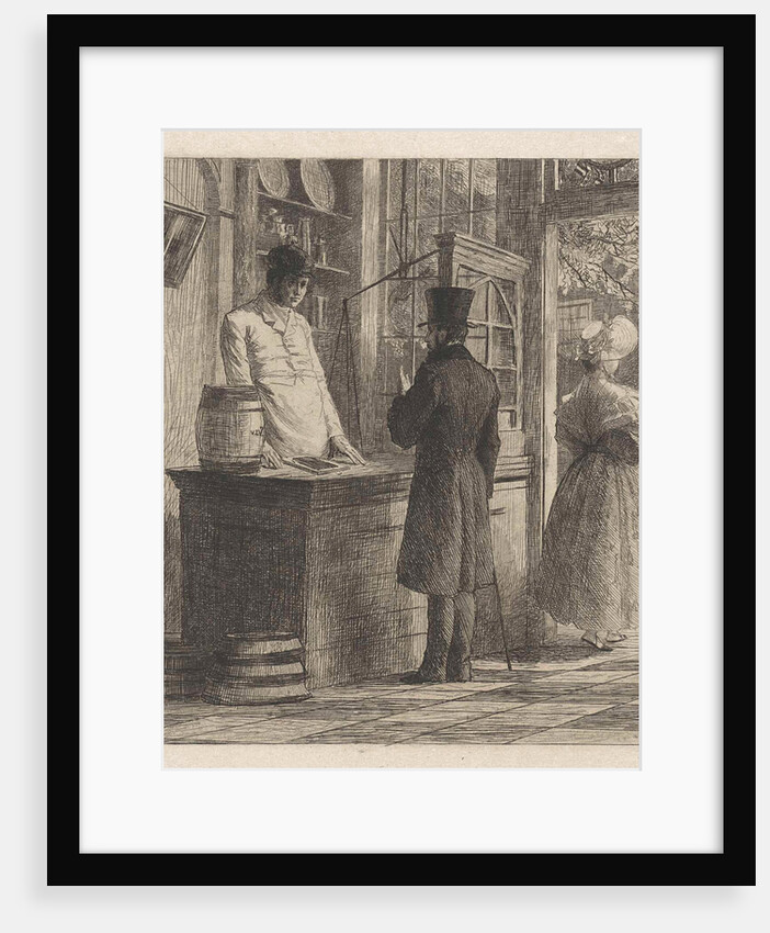 Interior of a shop by Willem Steelink II