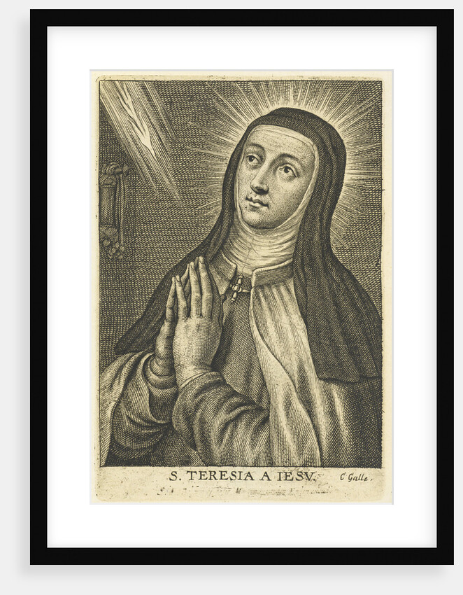 Saint Teresa by Cornelis Galle II