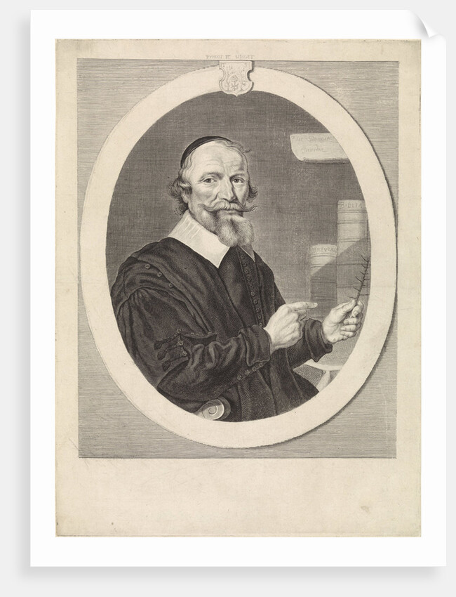 Portrait of Timothy the Sayer by Theodor Matham