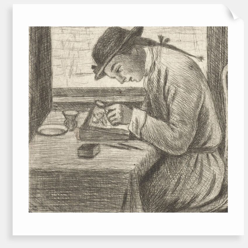 Self Portrait by Jan Chalon by Jan Chalon