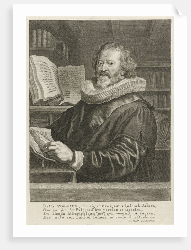 Portrait of Gerardus Joannes Vossius by Lieve van Ollefen