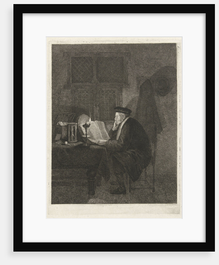 Philosopher in his study by Quiringh Gerritsz. van Brekelenkam