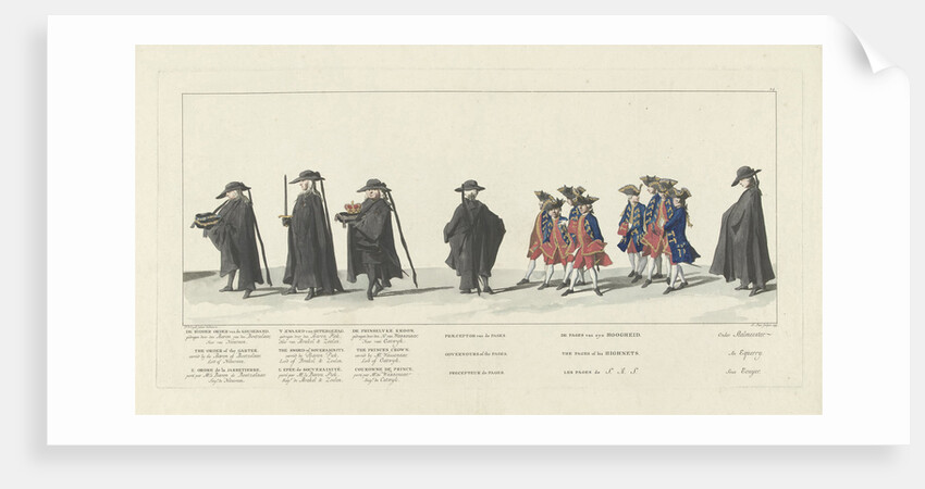 Station of William IV, 1752, plate 24 by Jan Punt