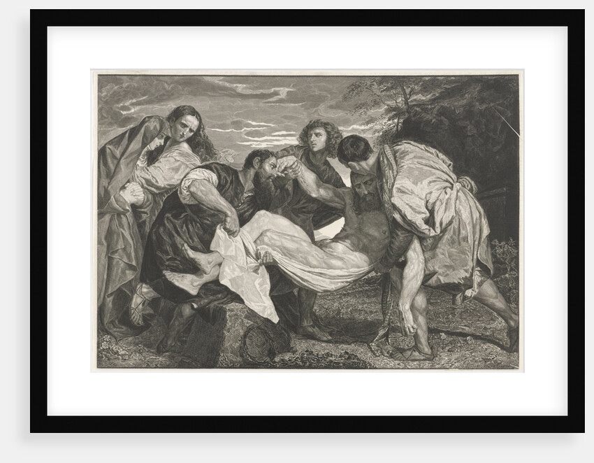 Entombment of Christ by Titiaan