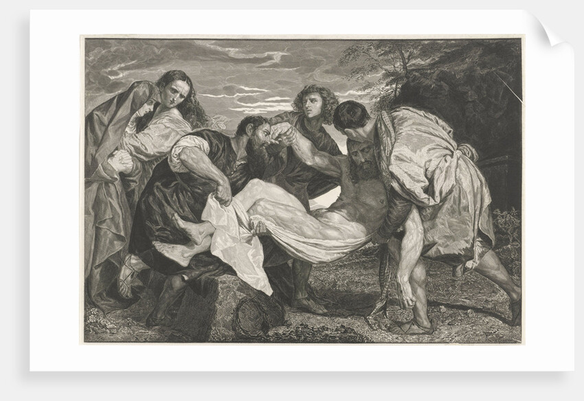 Entombment of Christ by Titiaan
