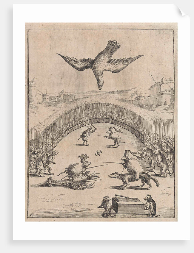 Battle of the frog and the mouse by John Ogilby